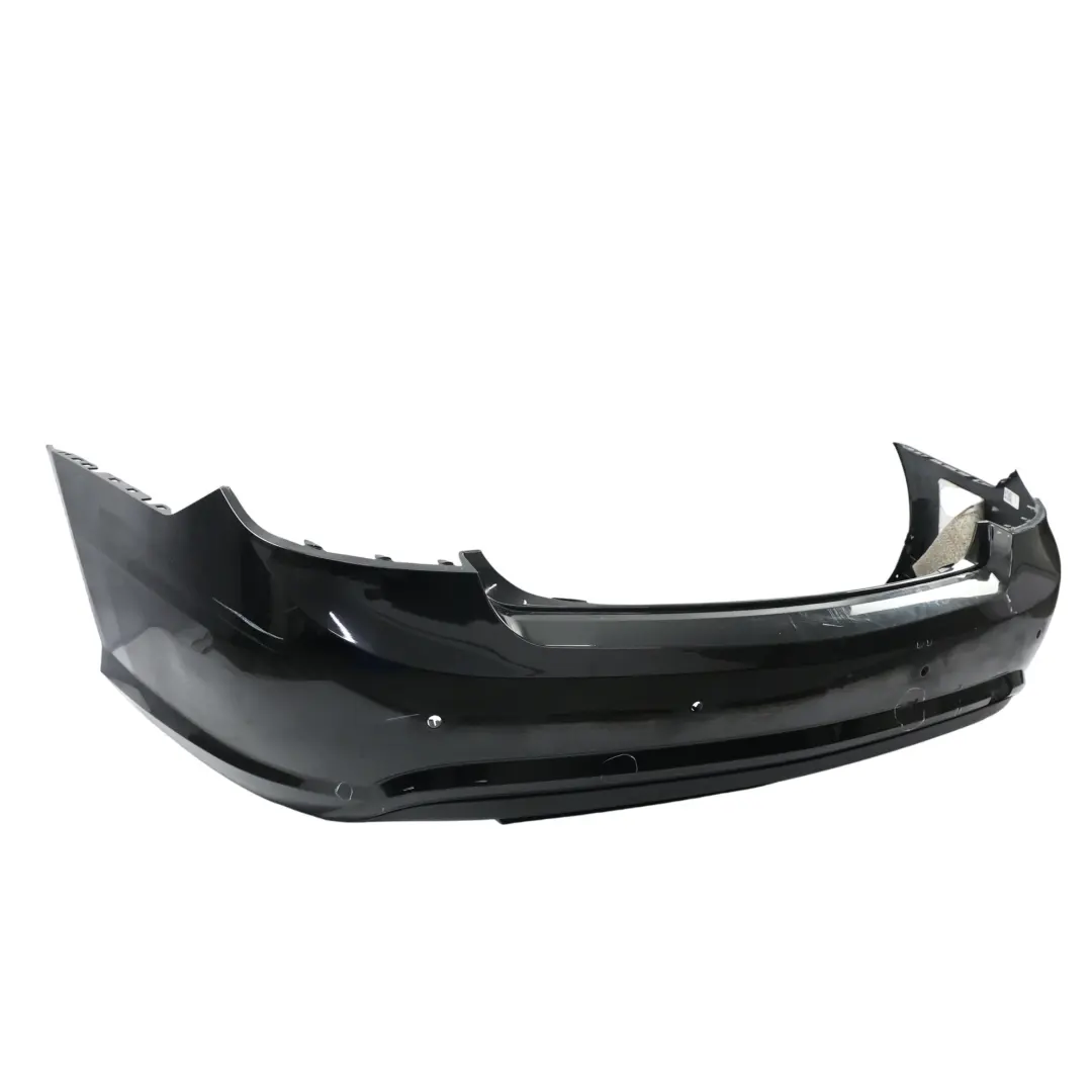 W207 Rear Bumper Trim Panel Covering Obsidian Black Metallic - 197 to Mercedes with Part number A2078803647 Mercedes W207 Rear Bumper Trim Panel Covering Obsidian Black Metallic - 197 - SKU A2078803647-OB2 - Part number A2078803647