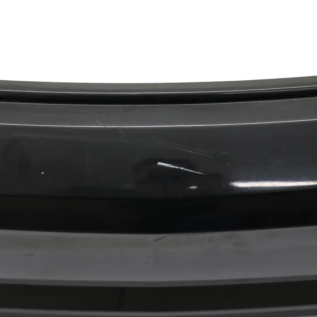 Mercedes W207 Rear Bumper Trim Panel Covering Obsidian Black Metallic - 197 - SKU A2078803647-OB2 - Part number A2078803647