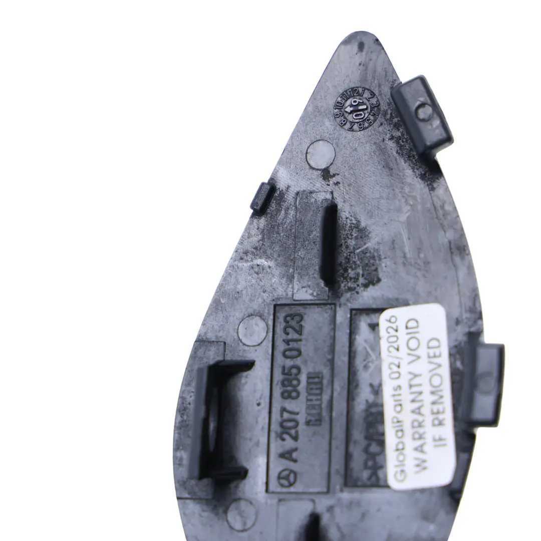 Mercedes W207 Zaślepka Haka Holowniczego Zderzaka Przód Szara - 786 - SKU A2078850123-STA - Numer Części A2078850123