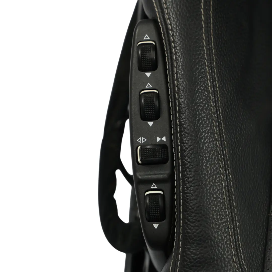 Mercedes W207 A207 Coupé Siège Avant Gauche Chauffant En Cuir Noir Multicontours - SKU A2079101547-5 - Numéro de pièce A2079101547