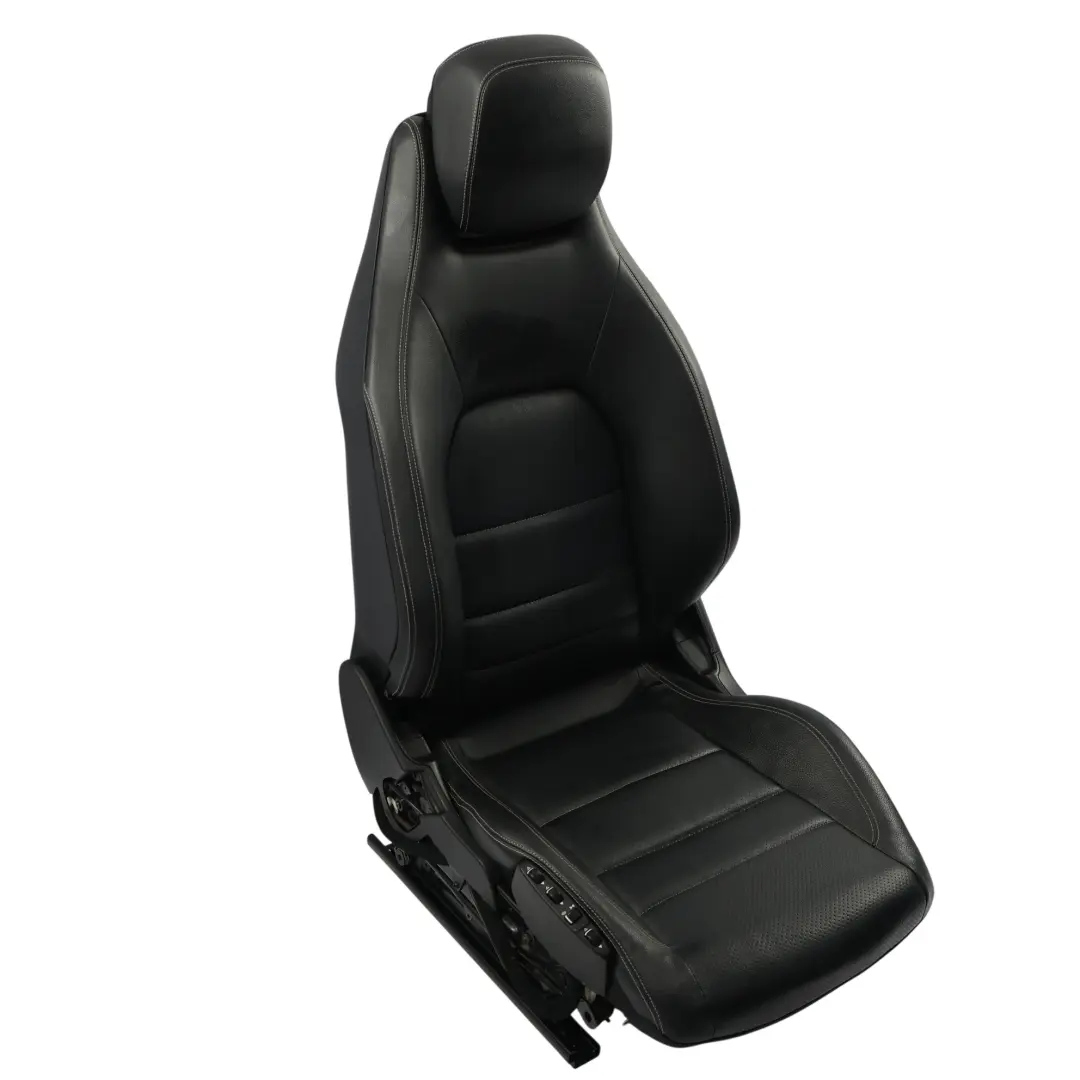 W207 A207 Fotel Wielokonturowy Przedni Lewy Grzany Skórzany Czarny do Mercedes o numerze A2079101547 Mercedes W207 A207 Fotel Wielokonturowy Przedni Lewy Grzany Skórzany Czarny - SKU A2079101547-5 - Numer Części A2079101547