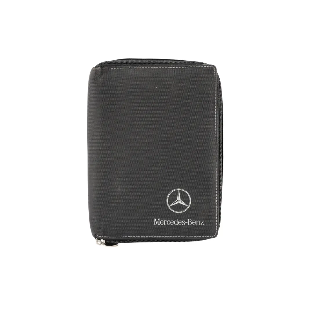 Mercedes W169 W203 Handbook Owner's Manual Pouch Case Wallet Set - SKU A2098990361-3 - Part number A2098990361