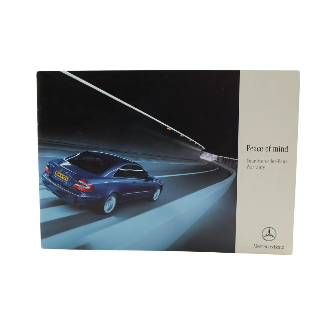 Mercedes W169 W203 Handbook Owner's Manual Pouch Case Wallet Set - SKU A2098990361-3 - Part number A2098990361