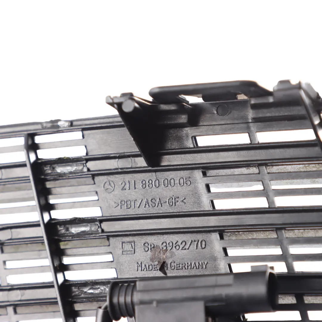 Bonnet Air Panel Grille Iridium Silver Metallic - 775 to Mercedes W211 with Part number A2118800005 Mercedes W211 Bonnet Air Panel Grille Iridium Silver Metallic - 775 - SKU A2118800005-IRS - Part number A2118800005