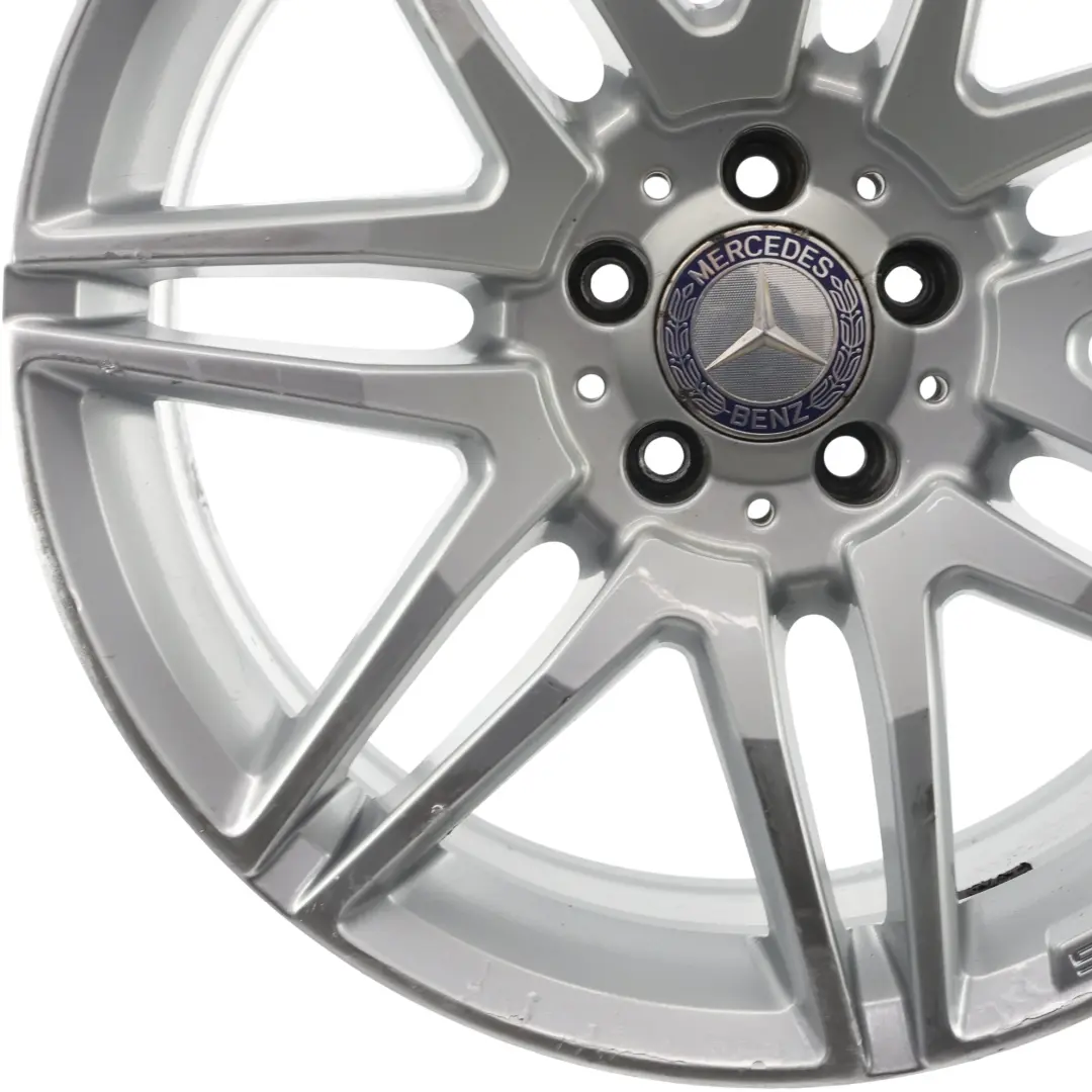 W207 Alufelge 19" AMG 7 Doppelspeiche für Mercedes C207 mit Teilenummer A2124011900 Mercedes C207 W207 Alufelge 19" AMG 7 Doppelspeiche - SKU A2124011900-6 - Teilenummer A2124011900