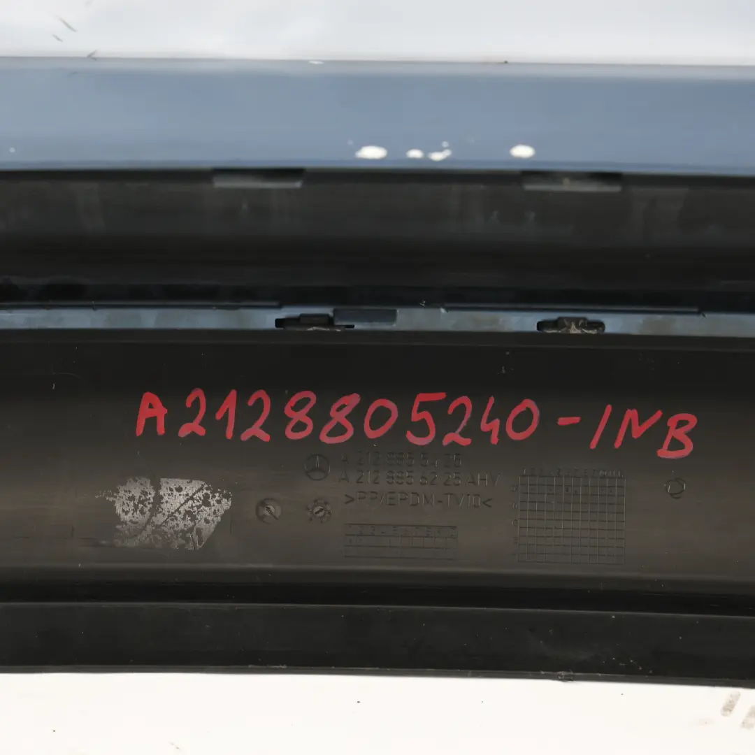 Mercedes S212 Estate Rear Bumper Sport Trim Panel Indigolite Blue Metallic - 230 - SKU A2128805240-INB - Part number A2128805240