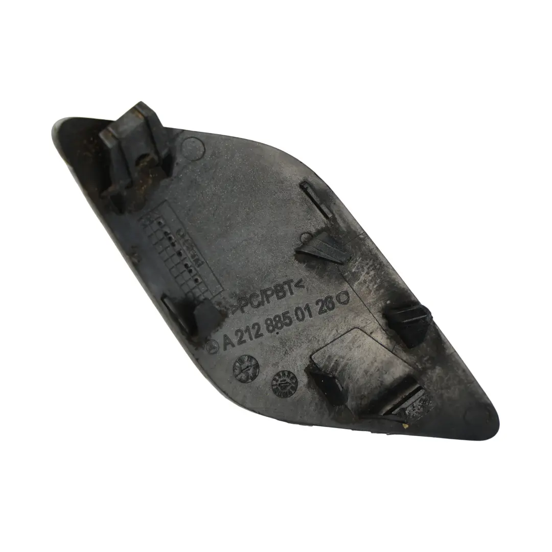 Mercedes W212 Front Bumper Tow Hook Cover Cap Iridium Silver - 775 - SKU A2128850126-IRS1 - Part number A2128850126