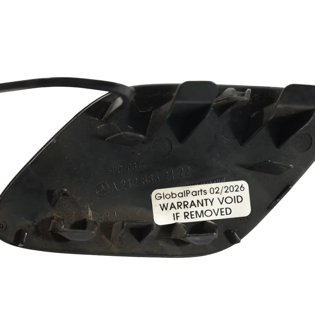 Mercedes W212 Cache Remorquage Pare-Chocs Avant Gris Ténorite - 755 - SKU A2128852422-TNG - Numéro de pièce A2128852422