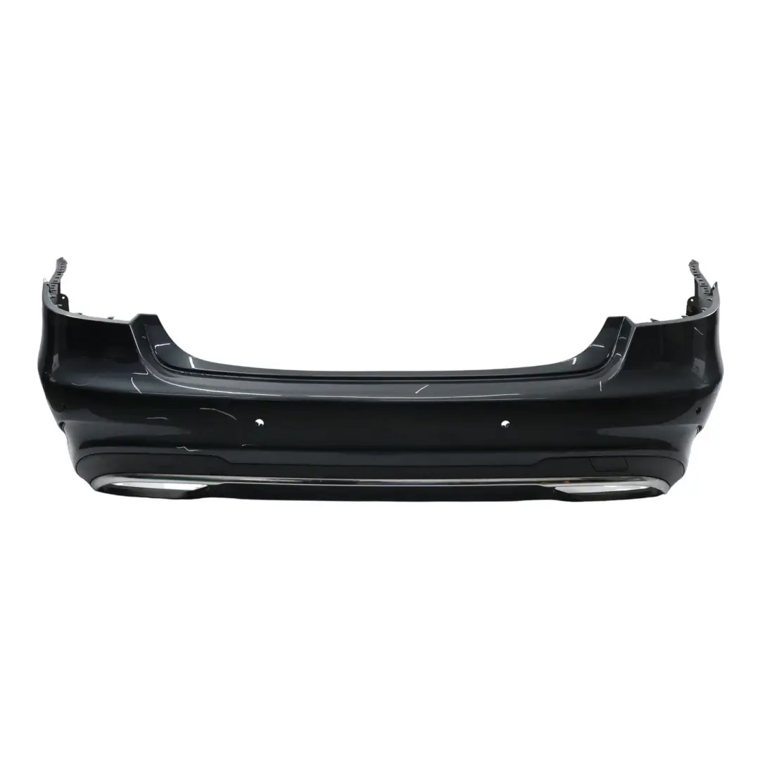 Mercedes W212 Rear Bumper AMG Trim Panel Tenorite Grey Metallic - 755 - SKU A2128853538-TNG - Part number A2128853538