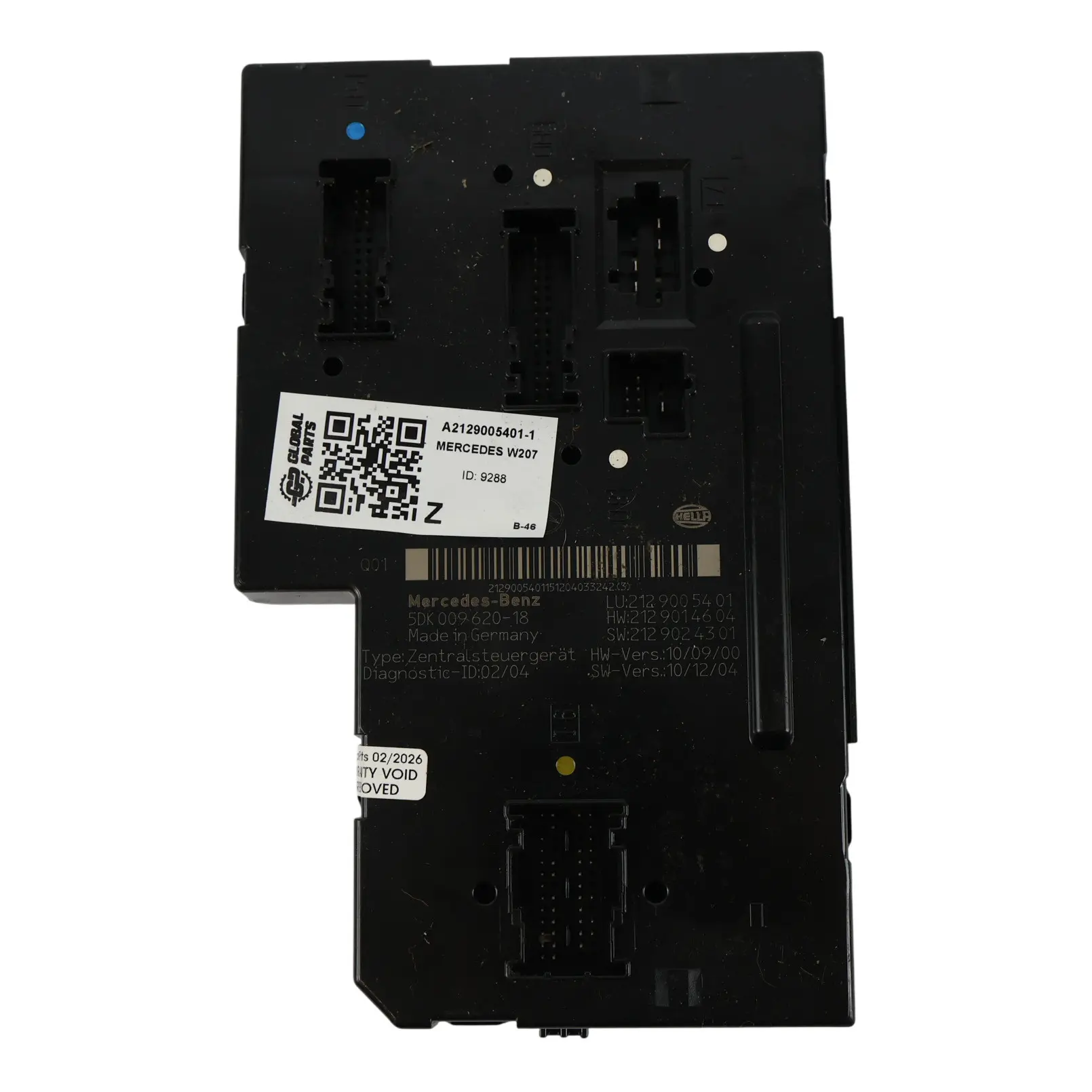 Mercedes W207 Comfrot Modulo Controllo Ecu SAM A2129005401 5DK009620