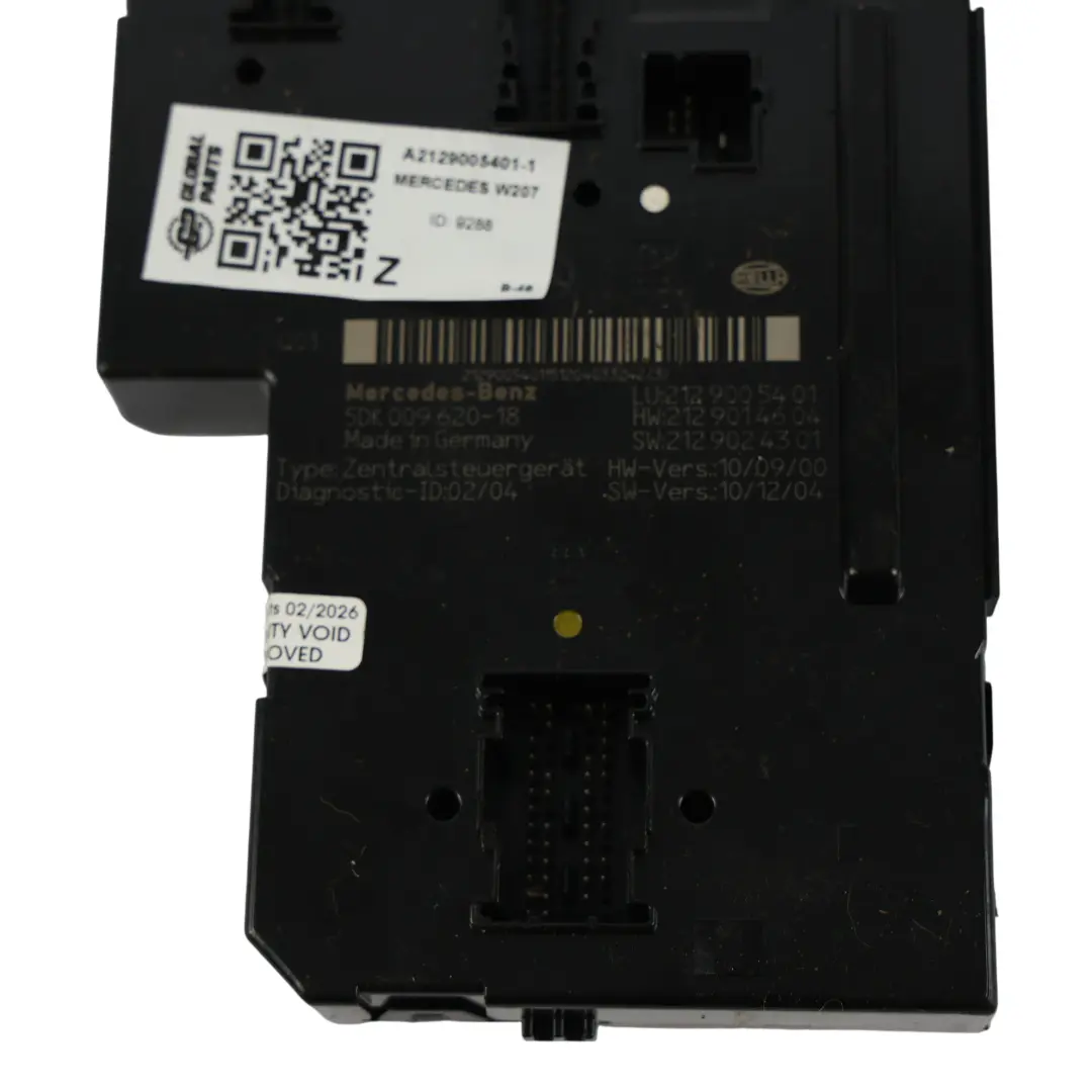 W207 Módulo Control Comfrot Ecu SAM 5DK009620 para Mercedes con número de pieza A2129005401 Mercedes W207 Módulo Control Comfrot Ecu SAM 5DK009620 - SKU A2129005401-1 - Número de pieza A2129005401