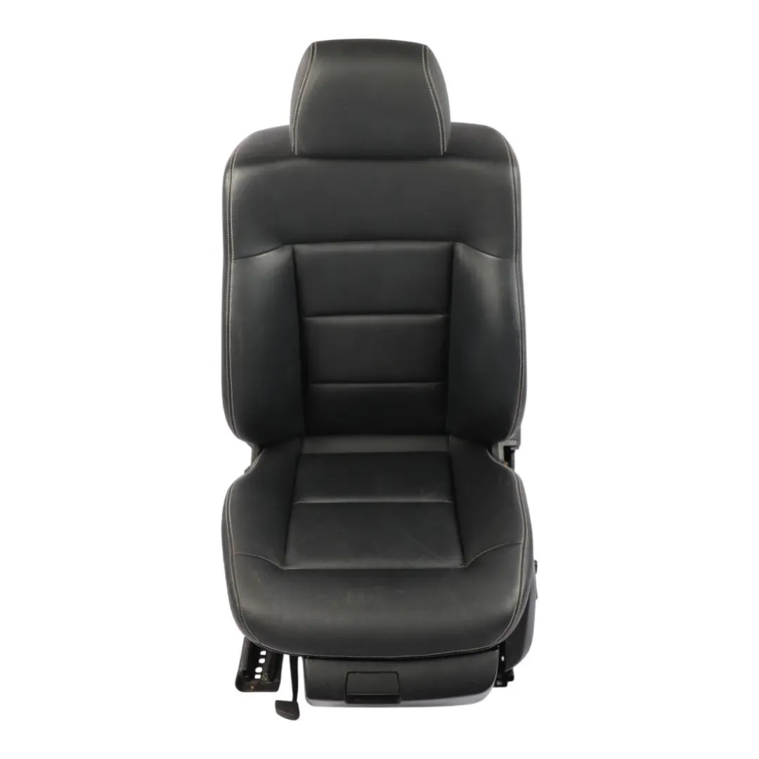 Mercedes W212 Front Seat Left N/S Electric Black Leather - SKU A2129105147-1 - Part number A2129105147