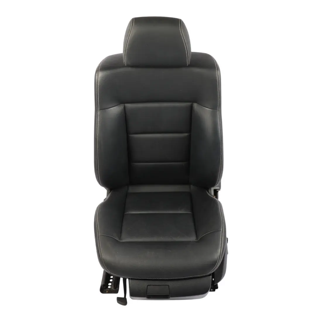Mercedes W212 Sedile Anteriore Sinistro Elettrico In Pelle Nera A2129105147