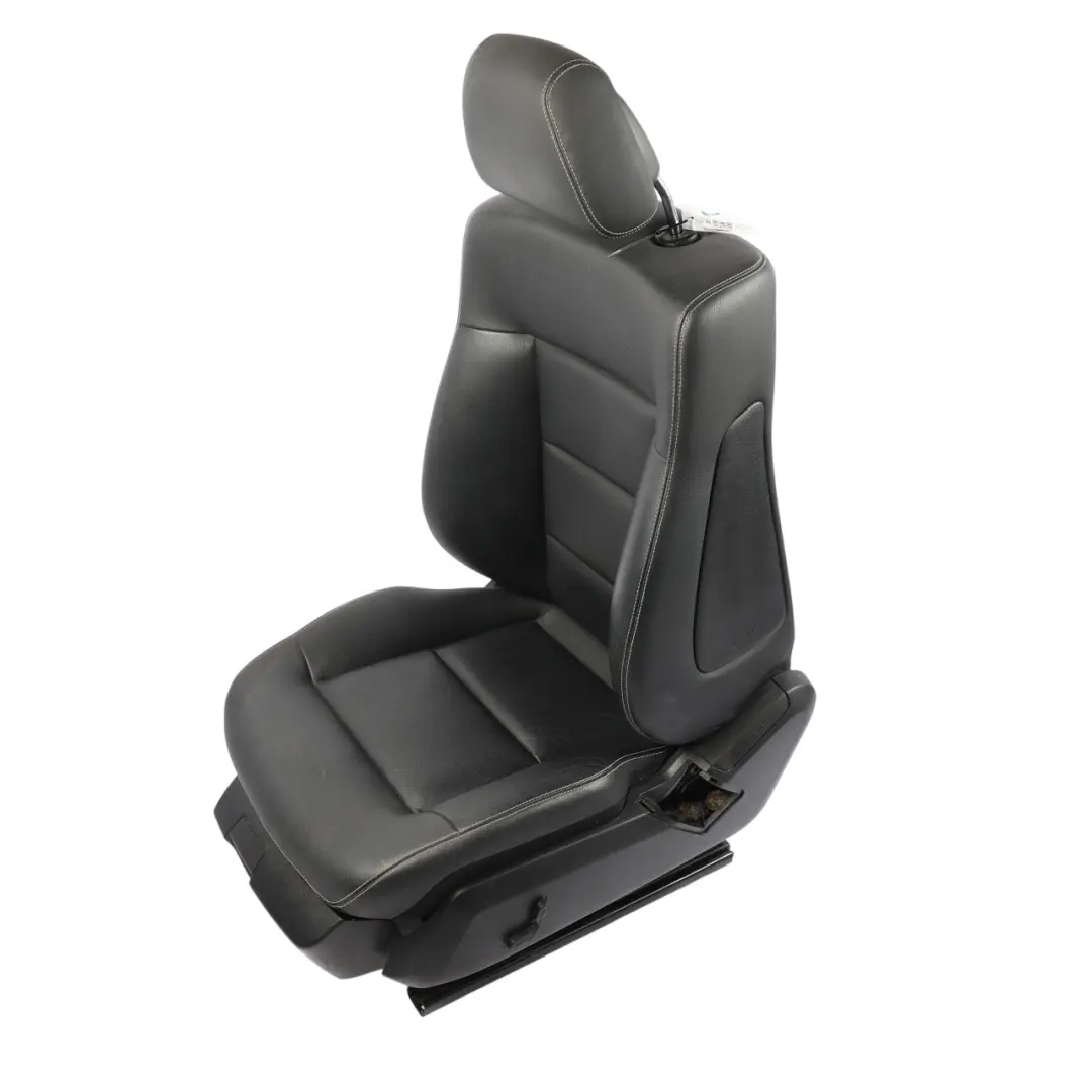 Mercedes W212 Asiento Delantero Izquierdo Eléctrico Cuero Negro - SKU A2129105147-1 - Número de pieza A2129105147