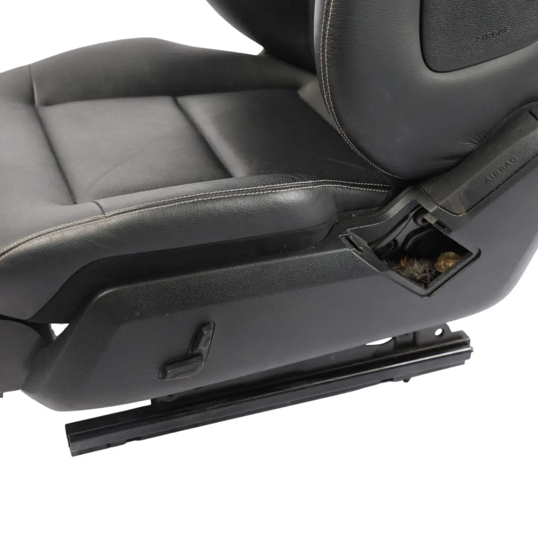 Mercedes W212 Fotel Przód Lewo Elektryczny Czarny Skórzany - SKU A2129105147-1 - Numer Części A2129105147