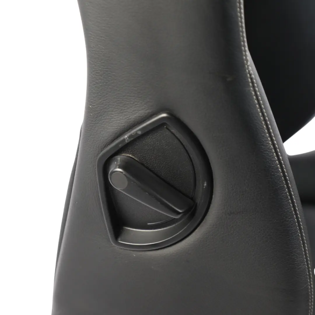 Mercedes W212 Sedile Anteriore Sinistro Elettrico In Pelle Nera - SKU A2129105147-1 - Numero di parte A2129105147