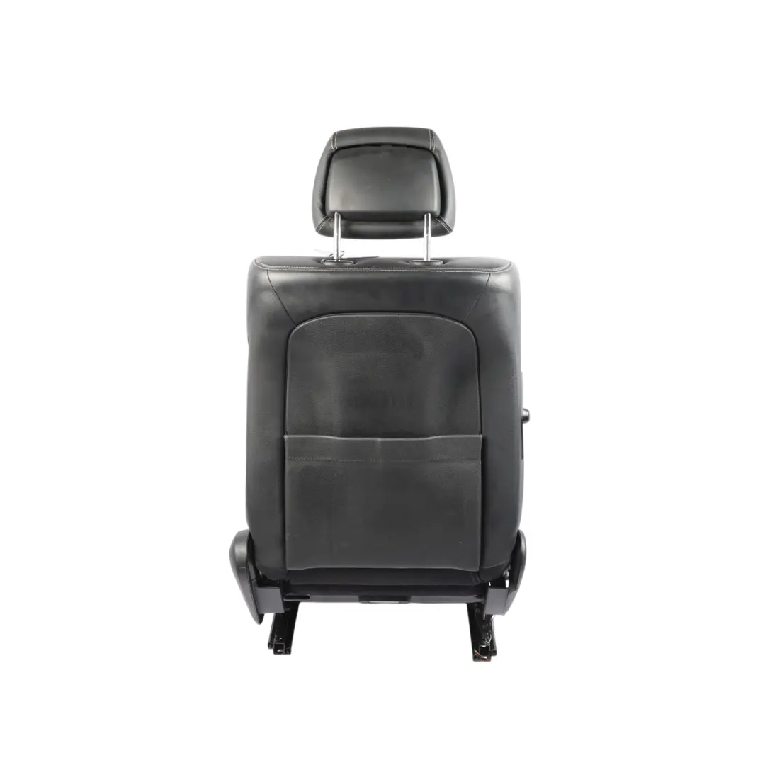 Mercedes W212 Siège Avant Gauche Électrique En Cuir Noir - SKU A2129105147-1 - Numéro de pièce A2129105147