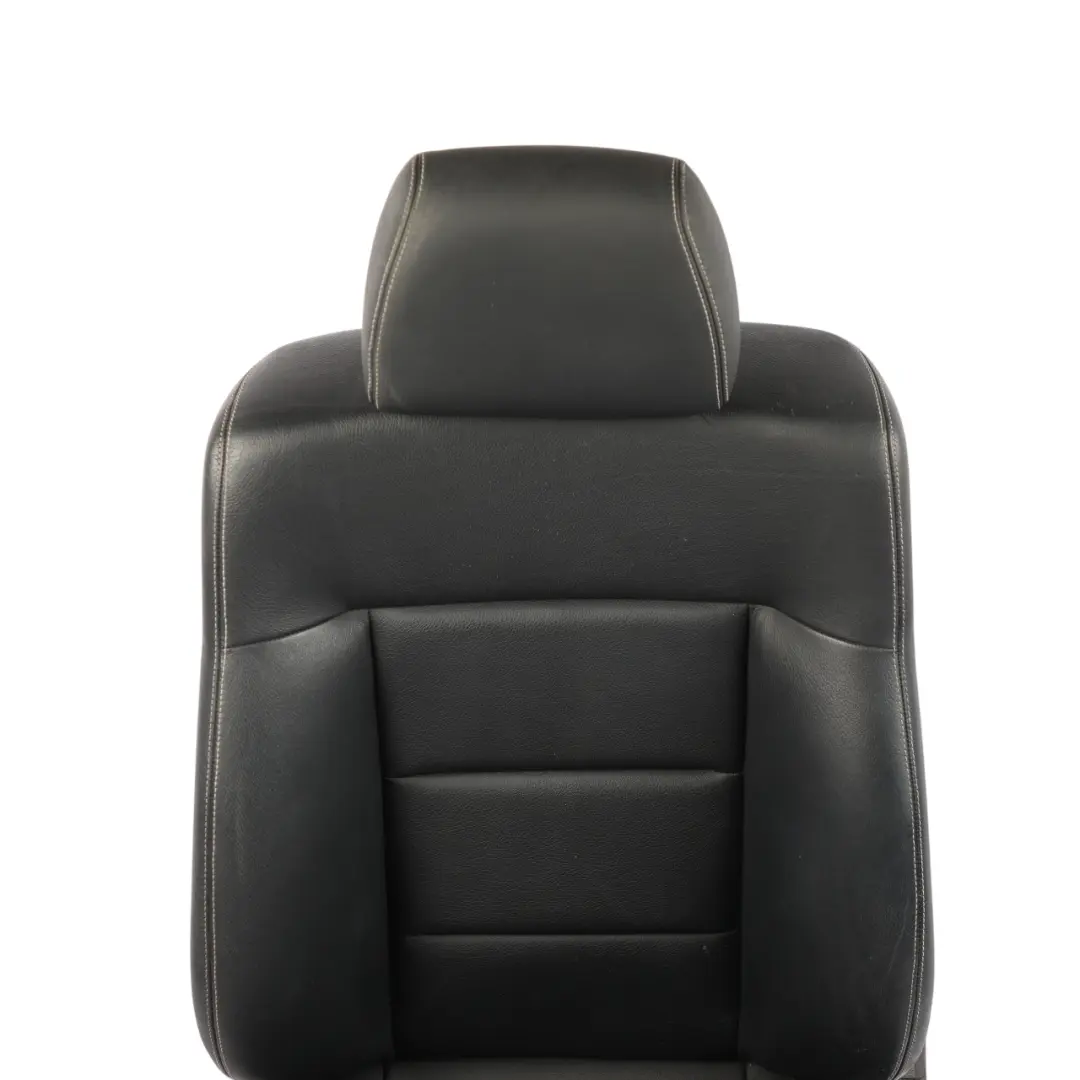 Mercedes W212 Front Seat Left N/S Electric Black Leather - SKU A2129105147-1 - Part number A2129105147