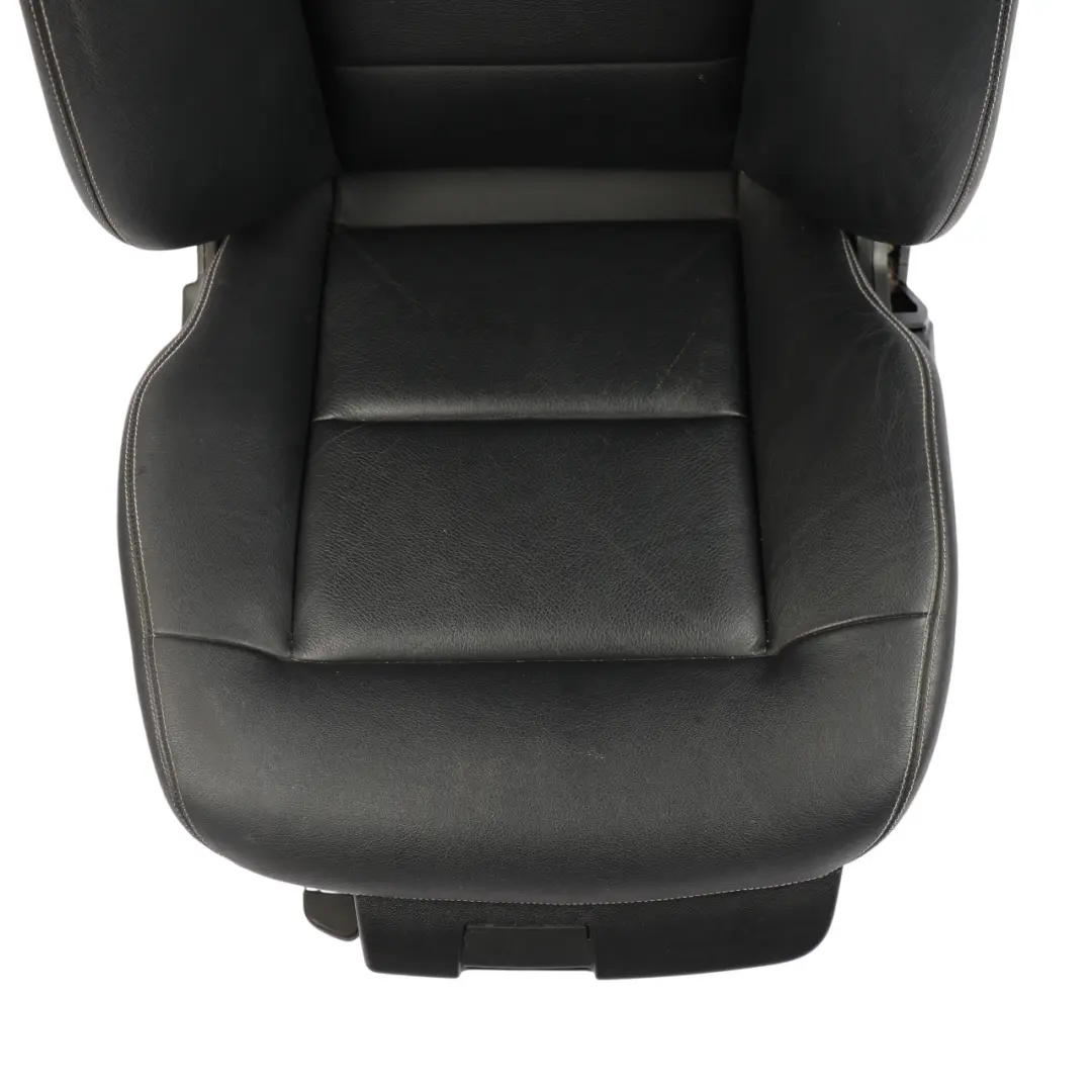 Front Seat Left N/S Electric Black Leather to Mercedes W212 with Part number A2129105147 Mercedes W212 Front Seat Left N/S Electric Black Leather - SKU A2129105147-1 - Part number A2129105147