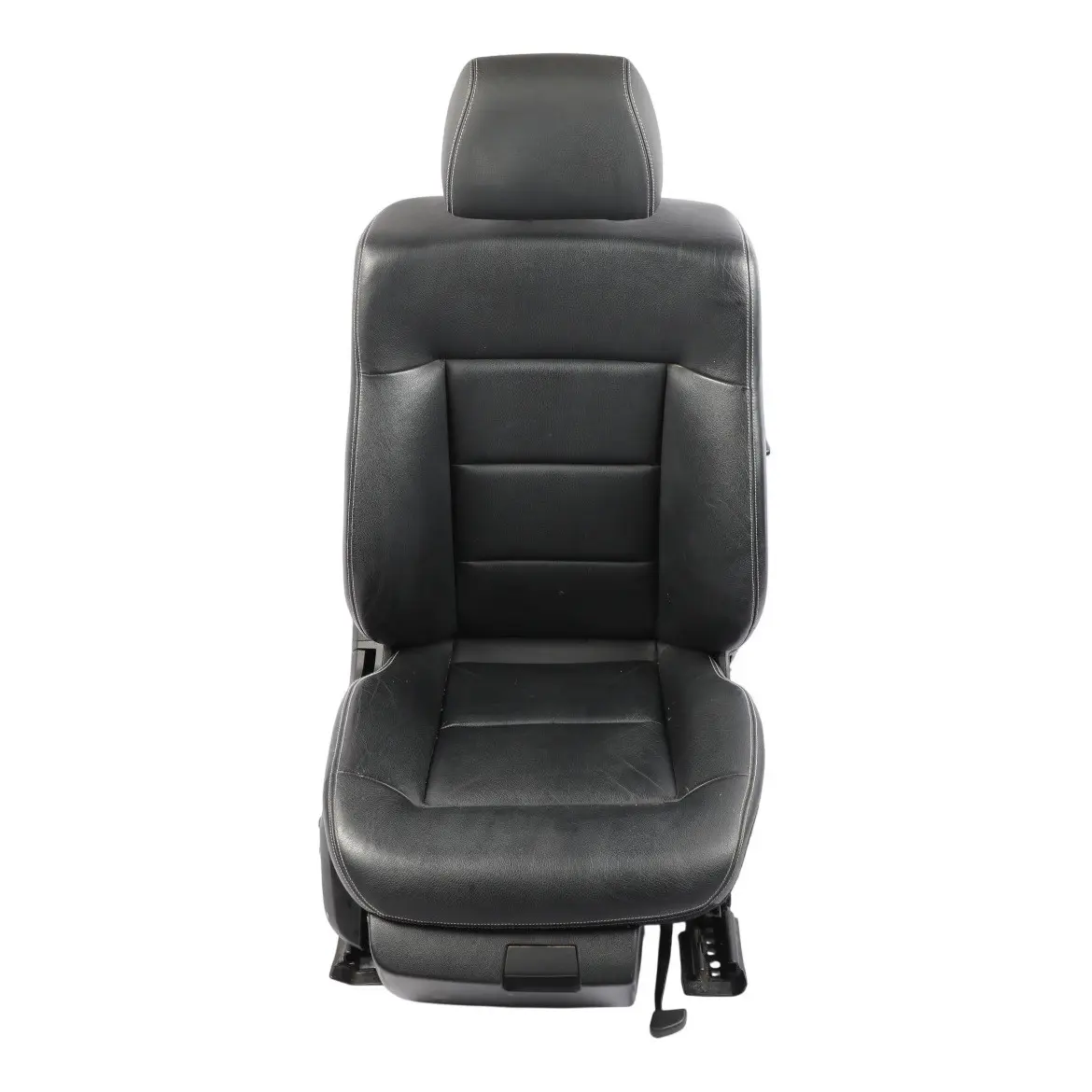 Mercedes W212 Asiento Delantero Derecho Interior Eléctrico Cuero Negro