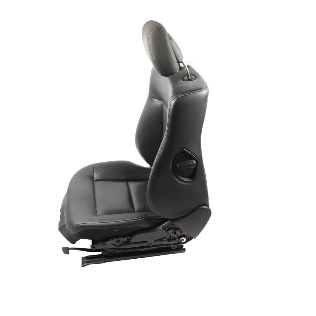 Mercedes W212 Sitz Vorne Rechts Innen Ausstattung Elektrisches Schwarzes Leder - SKU A2129105247-1 - Teilenummer A2129105247
