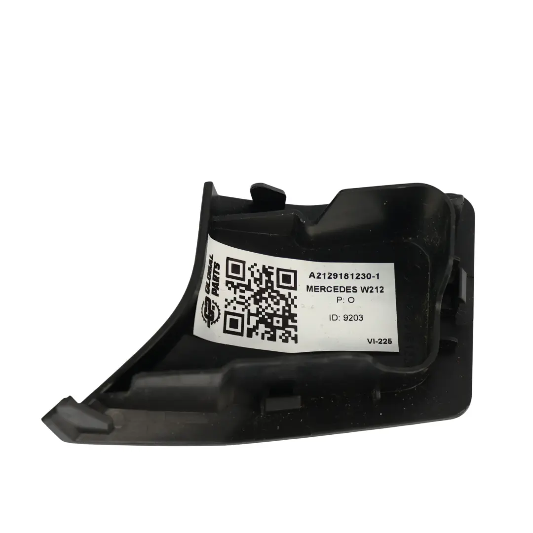 Copertura Della Cintura Sicurezza Anteriore Destra per Mercedes W212 con numero di parte A2129181230 Mercedes W212 Copertura Della Cintura Sicurezza Anteriore Destra - SKU A2129181230-1 - Numero di parte A2129181230