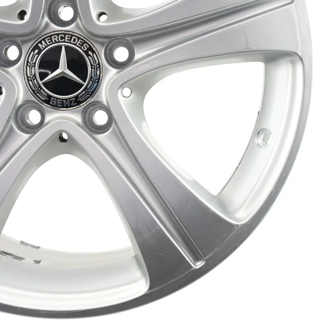 Alloy Wheel Rim 5-Spoke 17" 7,5J ET:40 to Mercedes W213 with Part number A2134011200 Mercedes W213 Alloy Wheel Rim 5-Spoke 17" 7,5J ET:40 - SKU A2134011200-3 - Part number A2134011200