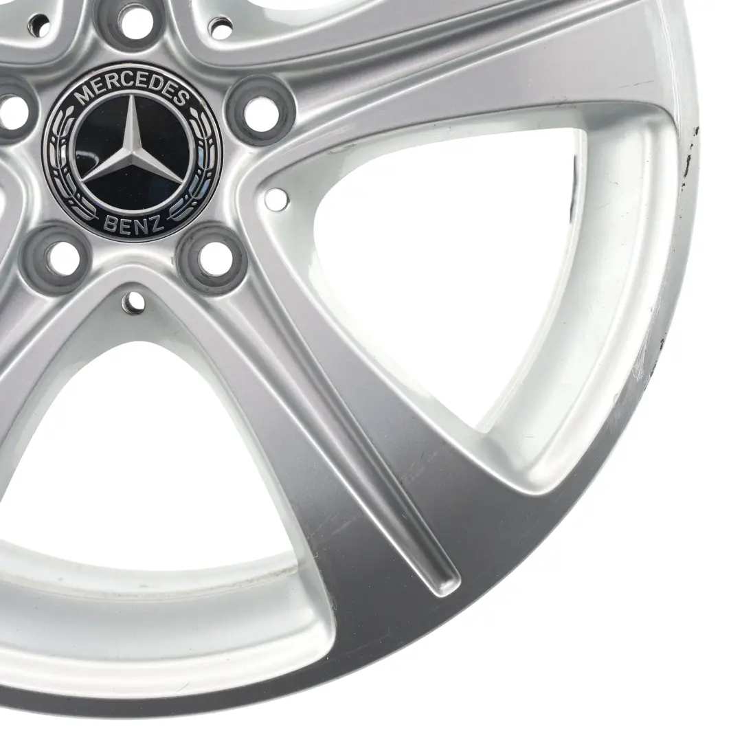 Alloy Wheel Rim 5-Spoke 17" 7,5J ET:40 to Mercedes W213 with Part number A2134011200 Mercedes W213 Alloy Wheel Rim 5-Spoke 17" 7,5J ET:40 - SKU A2134011200-4 - Part number A2134011200