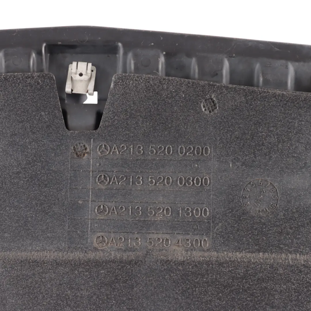 Mercedes W213 Dolna Osłona Płyta Silnika Przód Przednia - SKU A2135200200 - Numer Części A2135200200
