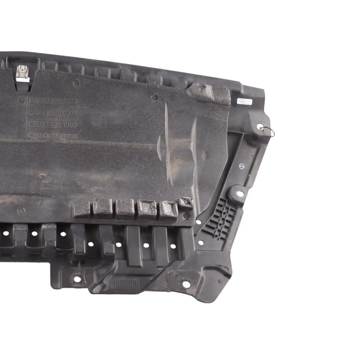 Mercedes W213 Protector Antisalpicaduras Inferior Parachoques Delantero - SKU A2135200200 - Número de pieza A2135200200