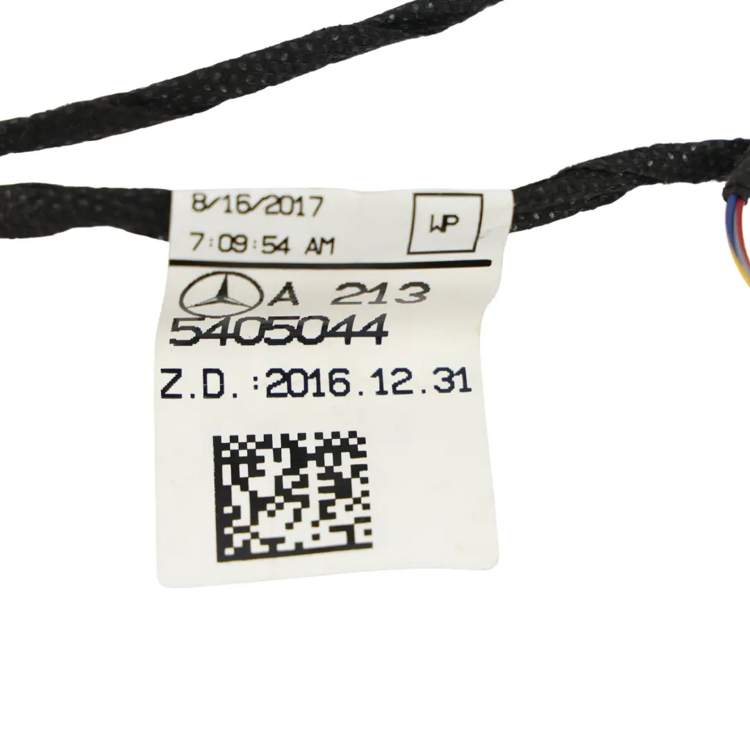 Puerta Cableado Mazo Cable Delantero Lado Conductor para Mercedes W213 con número de pieza A2135405044 Mercedes W213 Puerta Cableado Mazo Cable Delantero Lado Conductor - SKU A2135405044 - Número de pieza A2135405044