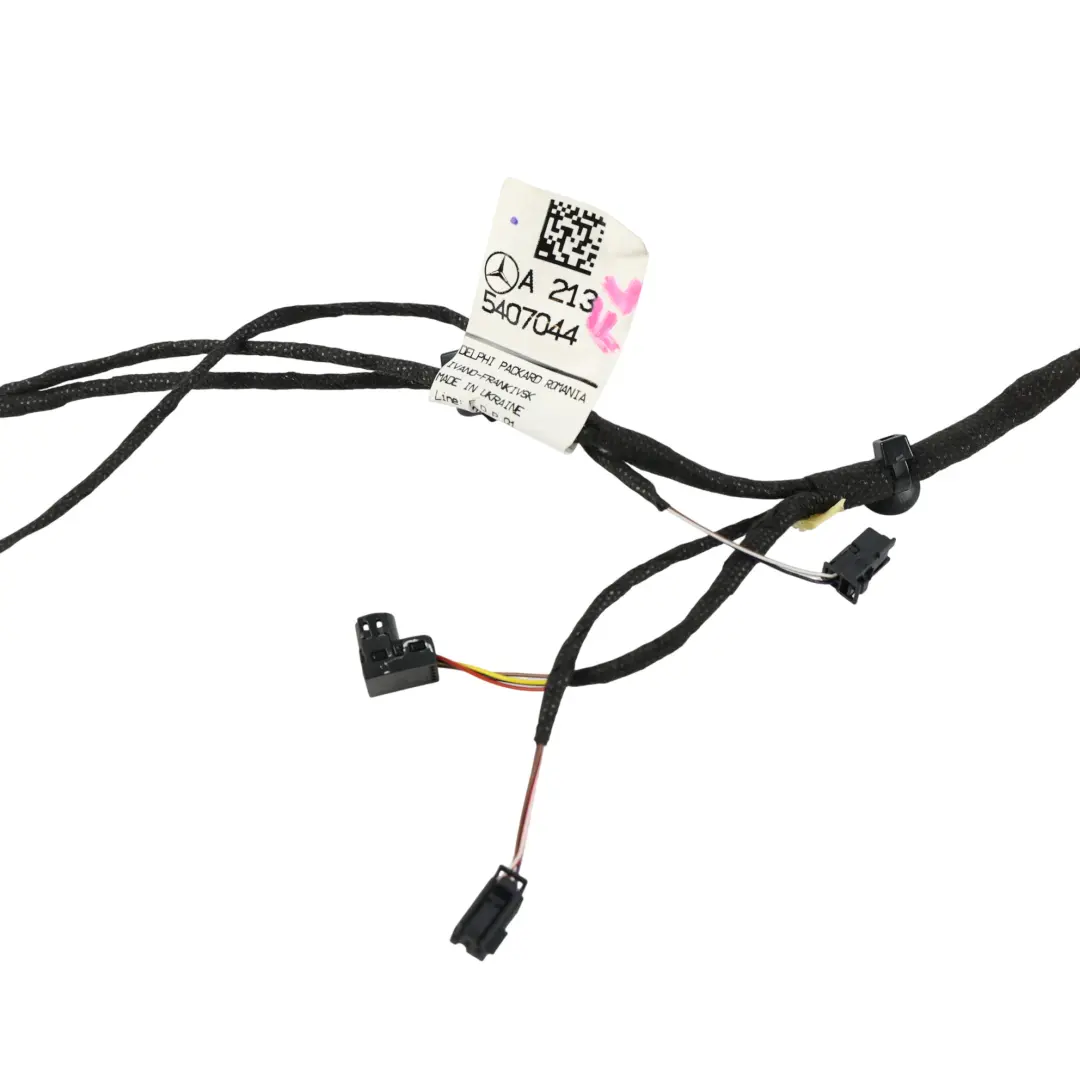 Door Wiring Loom Harness Cable Front Passenger's Side to Mercedes W213 with Part number A2135407044 Mercedes W213 Door Wiring Loom Harness Cable Front Passenger's Side - SKU A2135407044 - Part number A2135407044