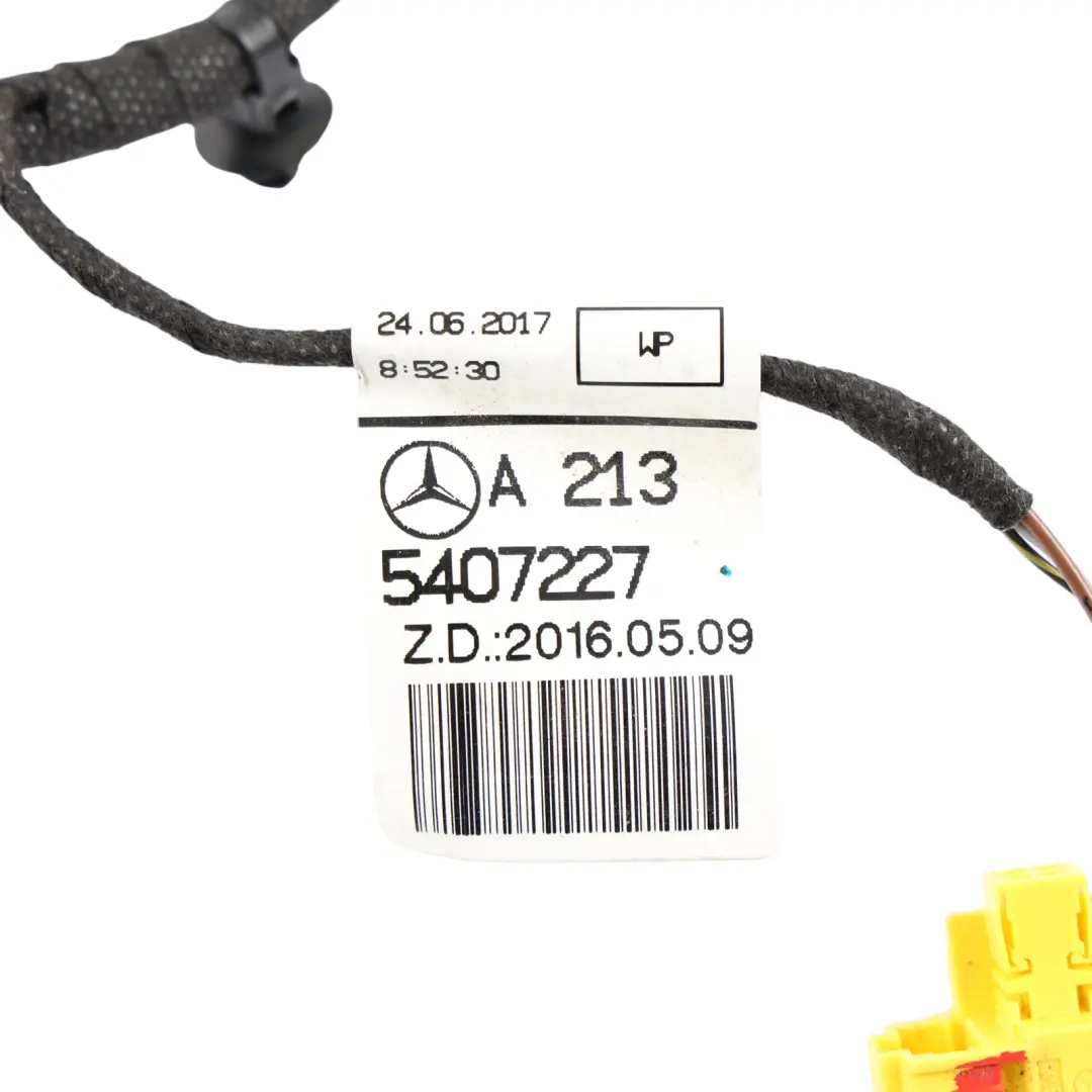 Mercedes W213 Driver's Seat Wiring Loom Harness Electrical Cable - SKU A2135407227 - Part number A2135407227