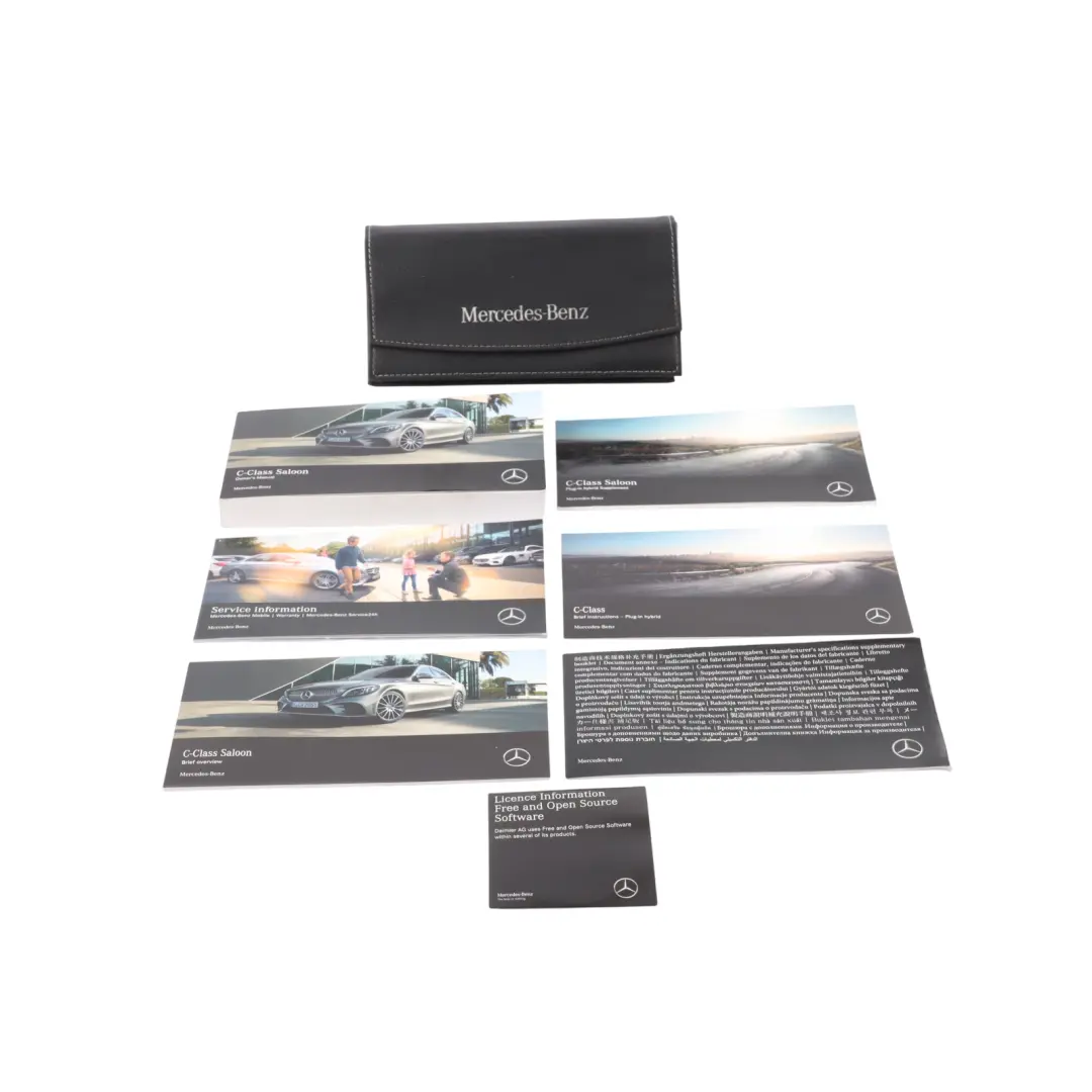 Owners Manual Service Handbook Booklet Wallet Case to Mercedes W205 with Part number A2135841315 Mercedes W205 Owners Manual Service Handbook Booklet Wallet Case - SKU A2135841315 - Part number A2135841315