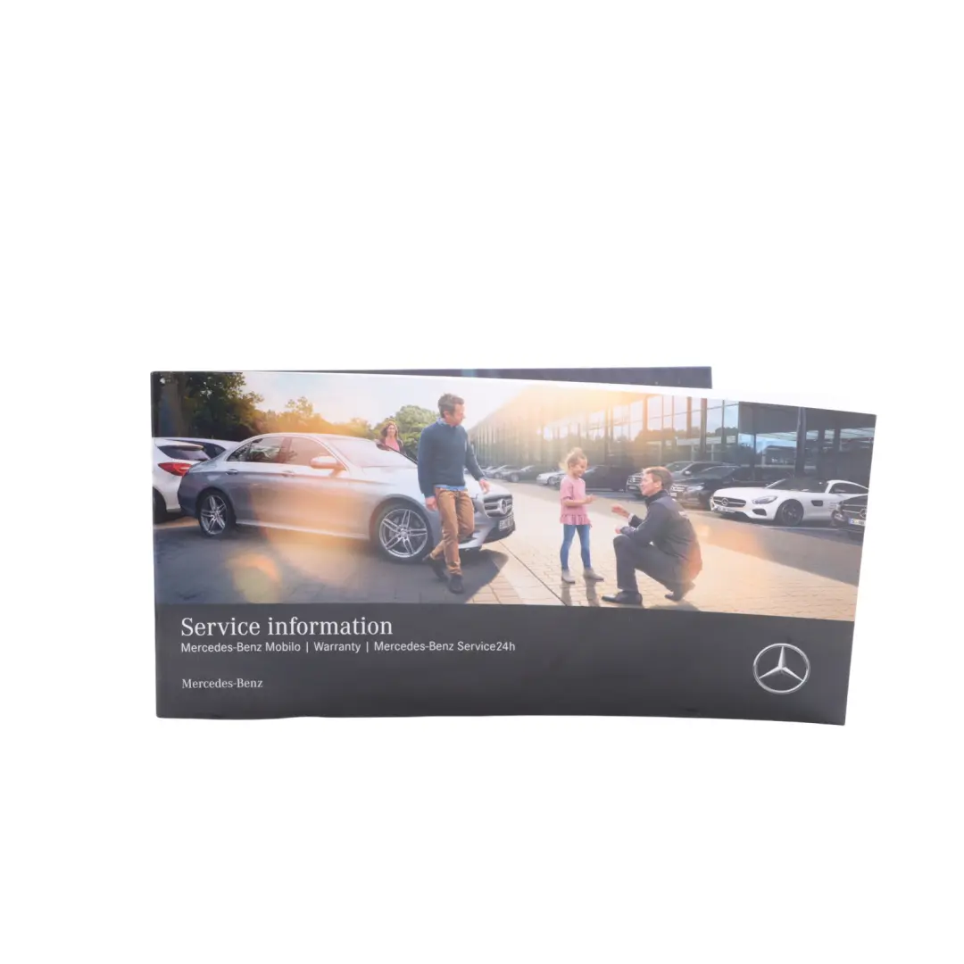Mercedes W205 Owners Manual Service Handbook Booklet Wallet Case - SKU A2135841315 - Part number A2135841315
