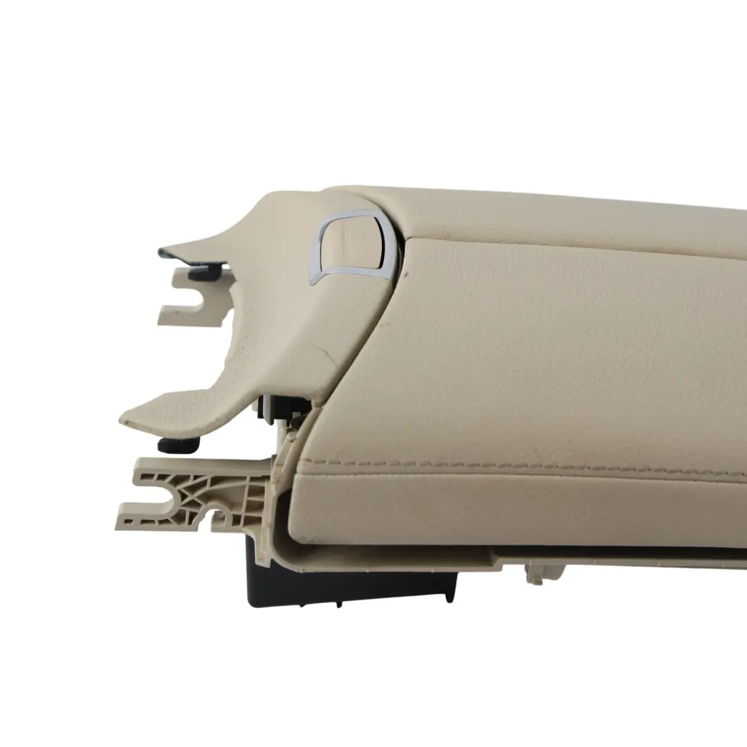 Apoyabrazos Cubierta Panel Consola Central Cuero Beige para Mercedes W213 con número de pieza A2136800703 Mercedes W213 Apoyabrazos Cubierta Panel Consola Central Cuero Beige - SKU A2136800703-1 - Número de pieza A2136800703