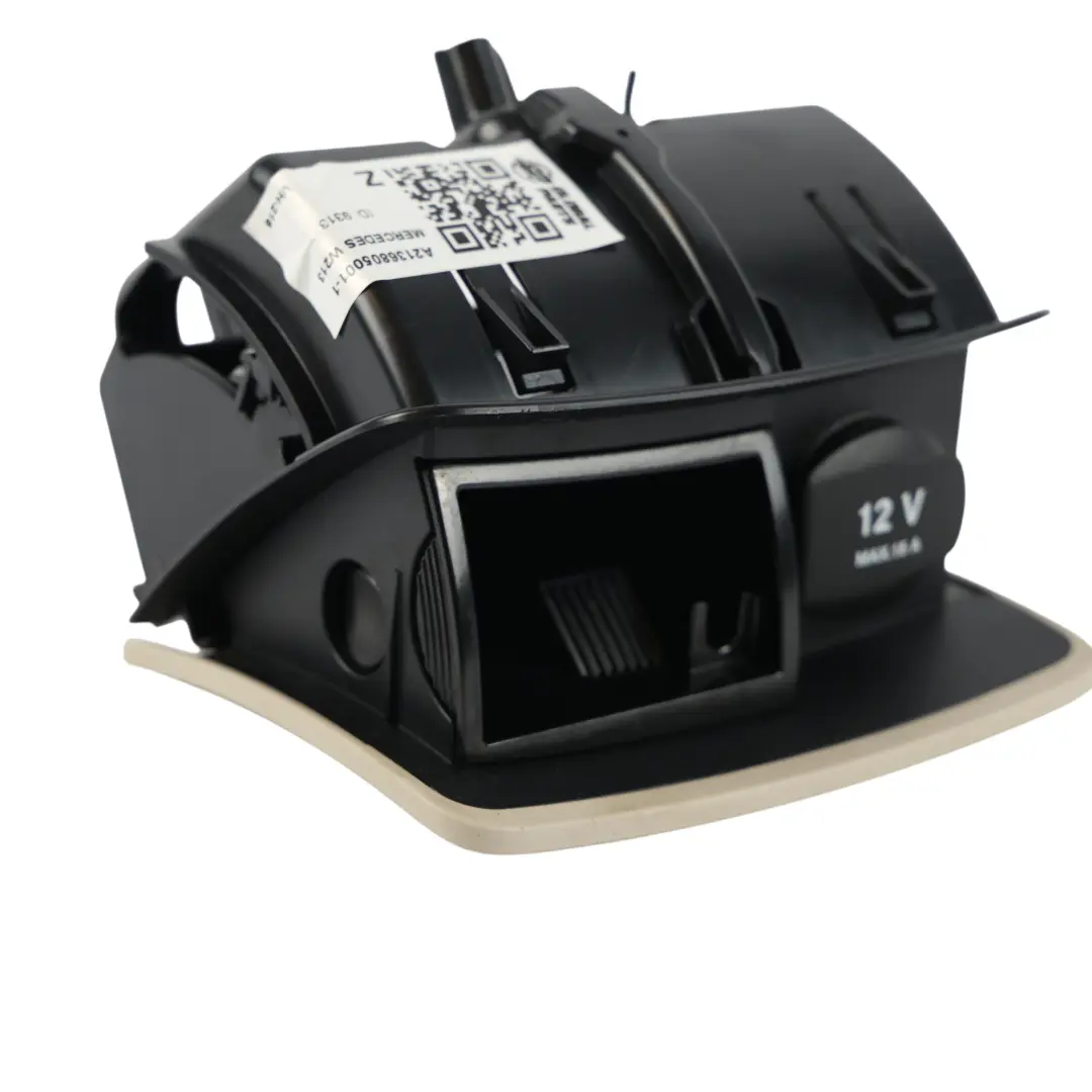 Console Centrale Cendrier Insert Arrière Prise Beige pour Mercedes W213 à propos du numéro de pièce A2136805001 Mercedes W213 Console Centrale Cendrier Insert Arrière Prise Beige - SKU A2136805001-1 - Numéro de pièce A2136805001