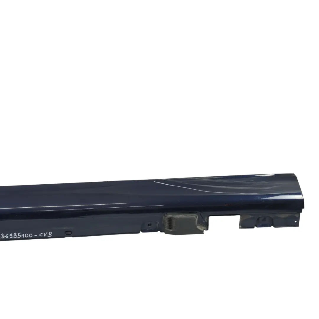 Seitenschweller Türschweller Abdeckung Links Cavansite Blau - 890 für Mercedes W213 mit Teilenummer A2136985100 Mercedes W213 Seitenschweller Türschweller Abdeckung Links Cavansite Blau - 890 - SKU A2136985100-CVB - Teilenummer A2136985100