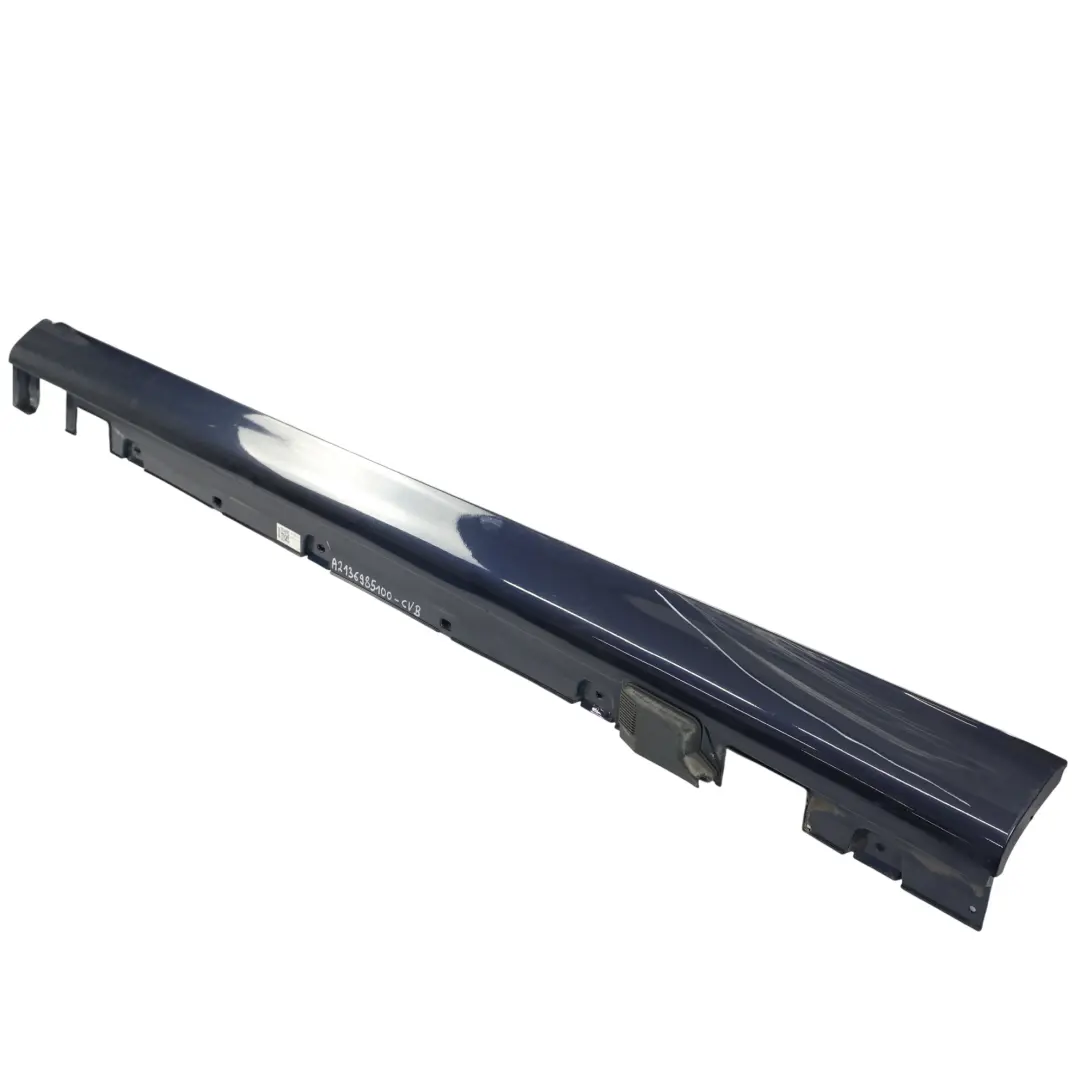 Mercedes W213 Couvre Latérale Seuil De Porte Gauche Cavansite Bleu - 890 - SKU A2136985100-CVB - Numéro de pièce A2136985100