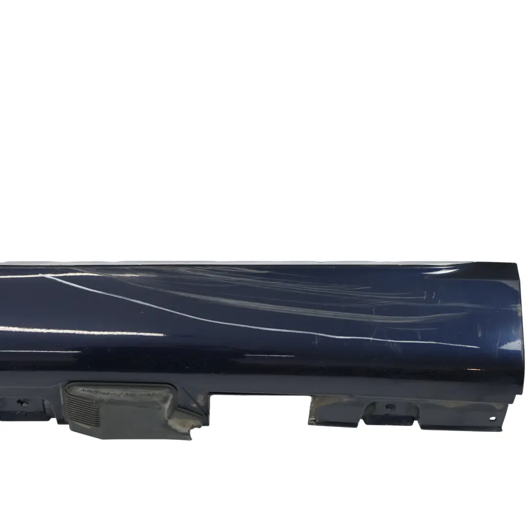 Mercedes W213 Faldón Lateral Cubre Umbral Izquierdo Cavansite Azul - 890 - SKU A2136985100-CVB - Número de pieza A2136985100