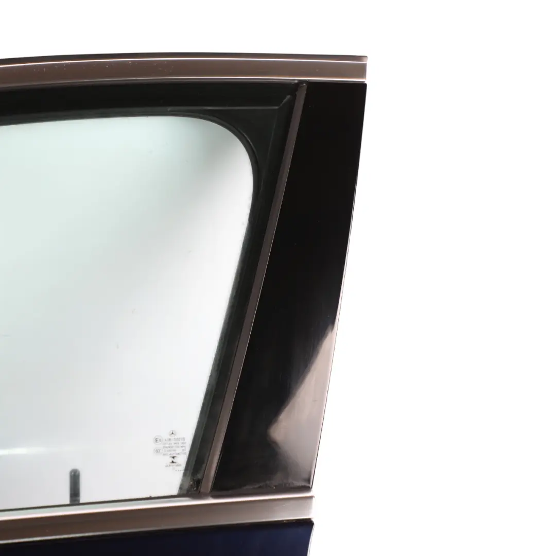 Door Front Left N/S Cavansite Blue Metallic - 890 to Mercedes W213 with Part number A2137200105 Mercedes W213 Door Front Left N/S Cavansite Blue Metallic - 890 - SKU A2137200105-CVB - Part number A2137200105