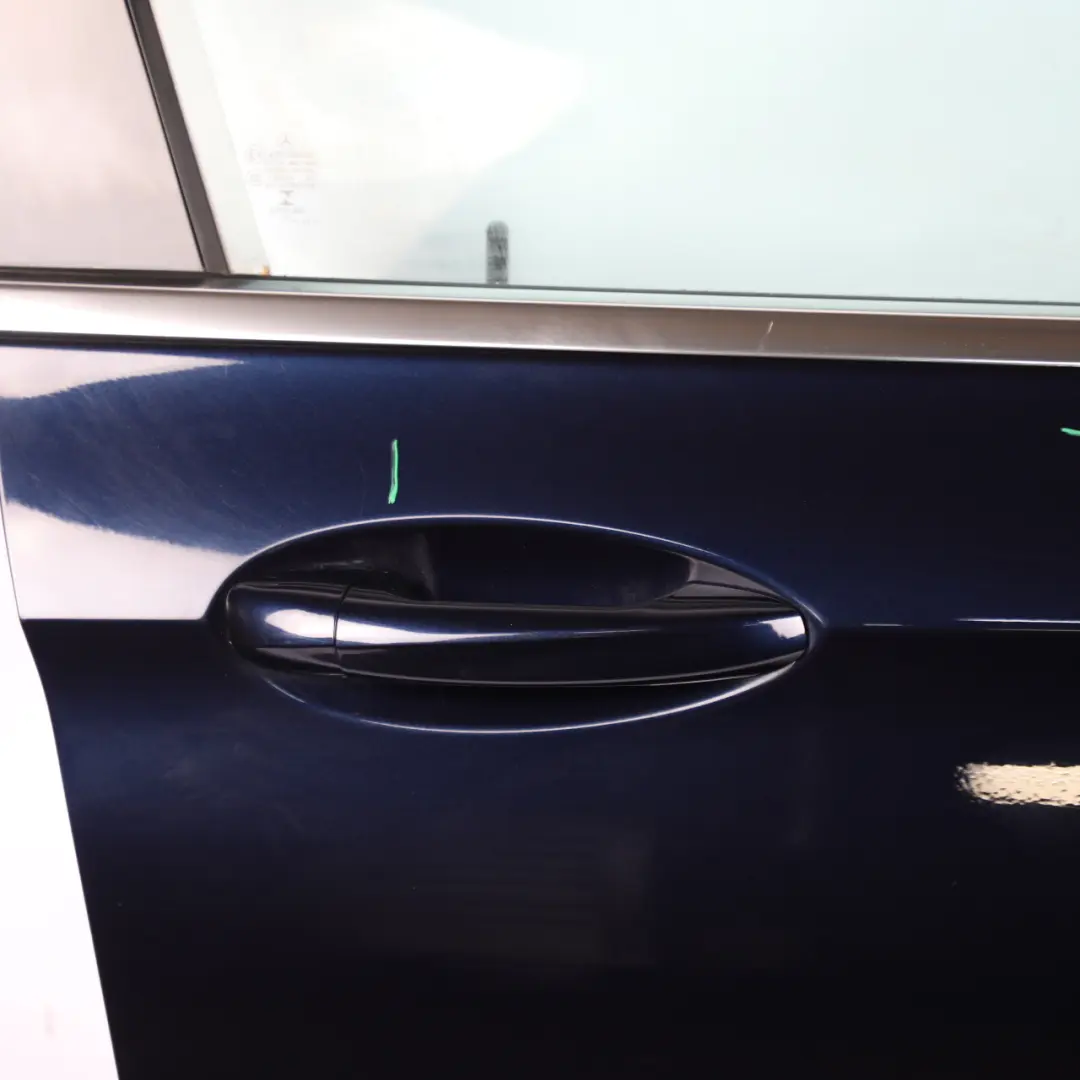 Door Front Right O/S Cavansite Blue Metallic - 890 to Mercedes W213 with Part number A2137200205 Mercedes W213 Door Front Right O/S Cavansite Blue Metallic - 890 - SKU A2137200205-CVB - Part number A2137200205