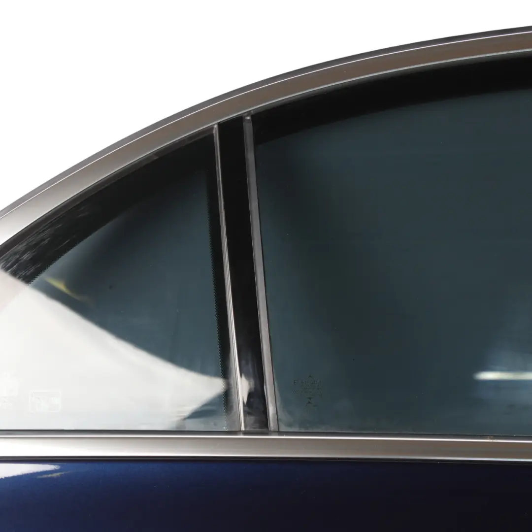 Mercedes W213 Saloon Door Rear Right O/S Cavansite Blue Metallic - 890 - SKU A2137300205-CVB - Part number A2137300205