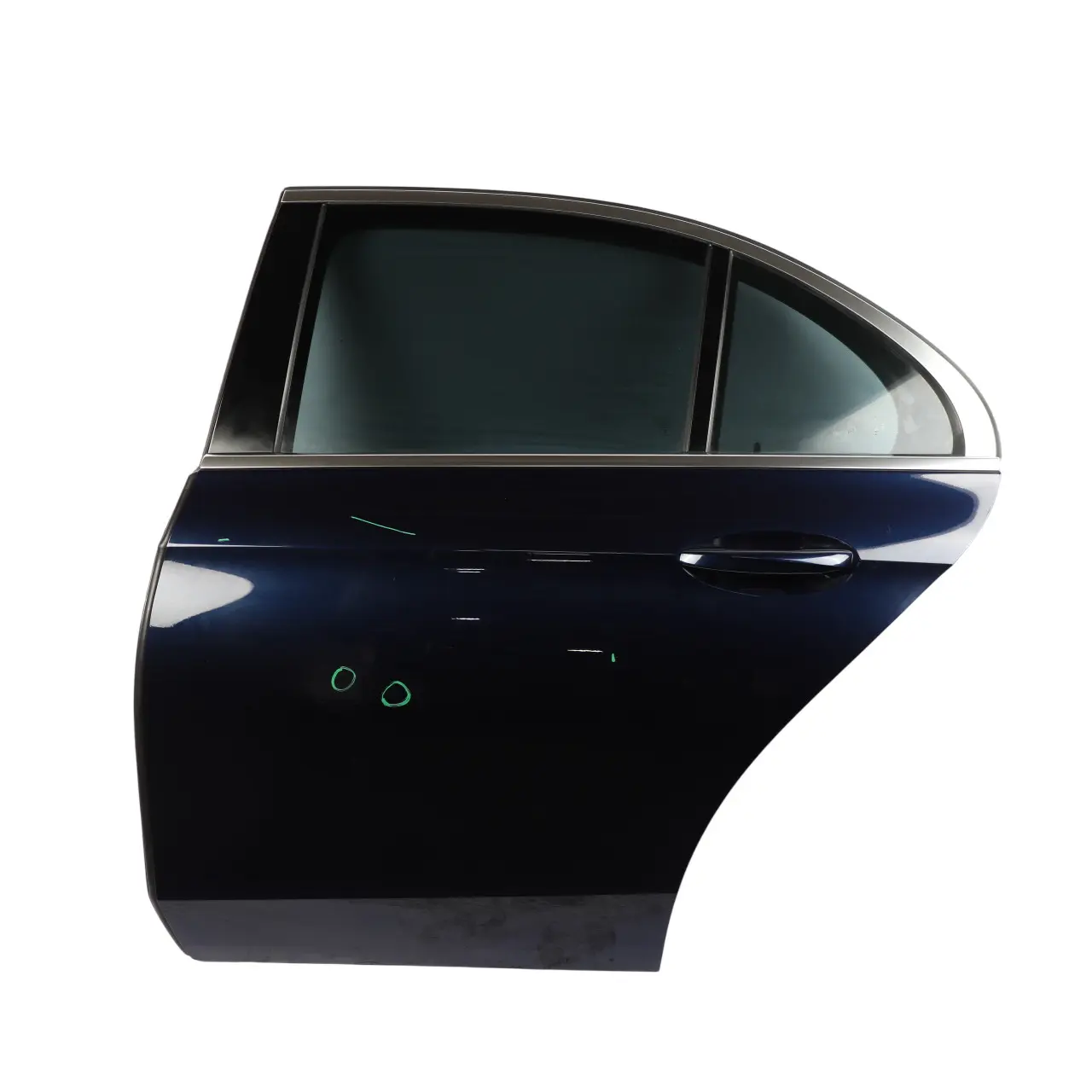 Mercedes W213 Saloon Door Rear Left N/S Cavansite Blue Metallic - 890