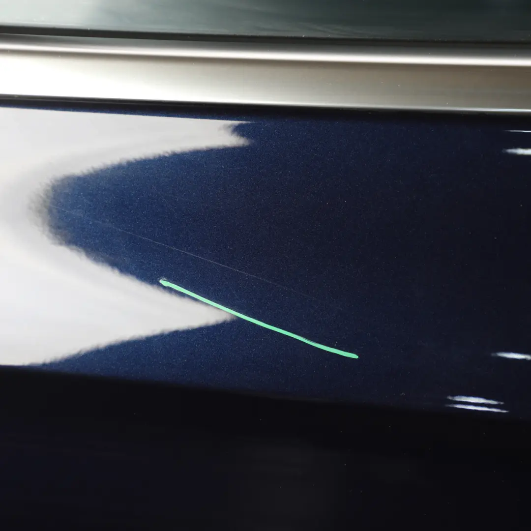 Mercedes W213 Saloon Door Rear Left N/S Cavansite Blue Metallic - 890 - SKU A2137300105-CVB - Part number A2137300105