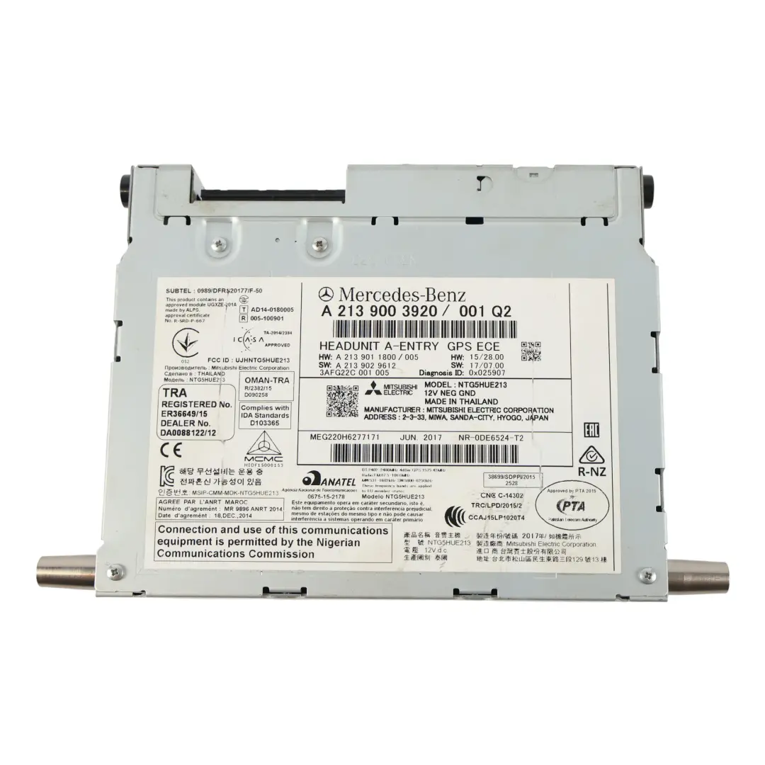 Mercedes W213 C238 Stereo Radio Player Navi GPS Steuergerät - SKU A2139003920 - Teilenummer A2139003920