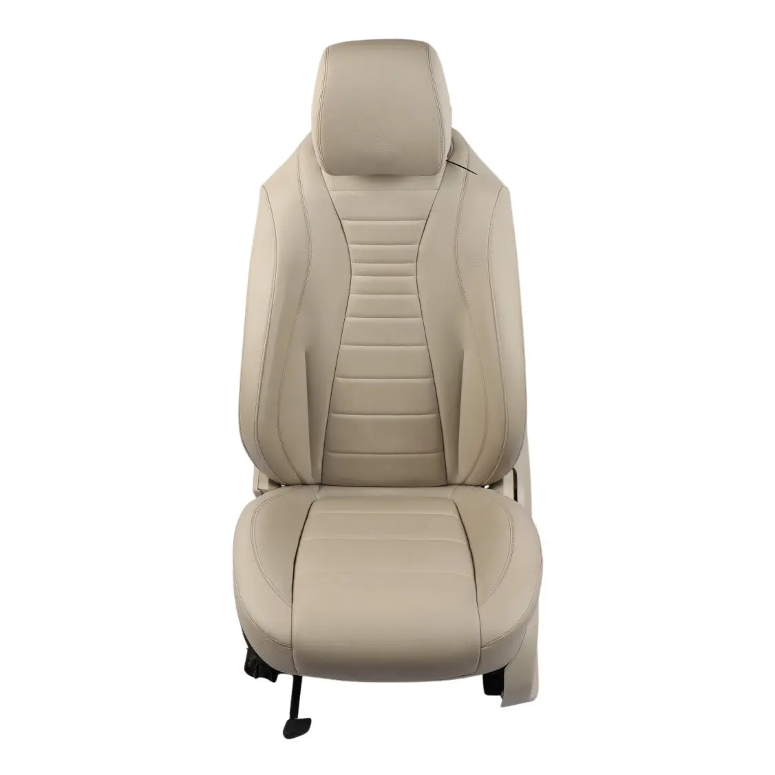 Mercedes W213 Front Seat Heated Electric Interior Leather Almond Beige Left N/S