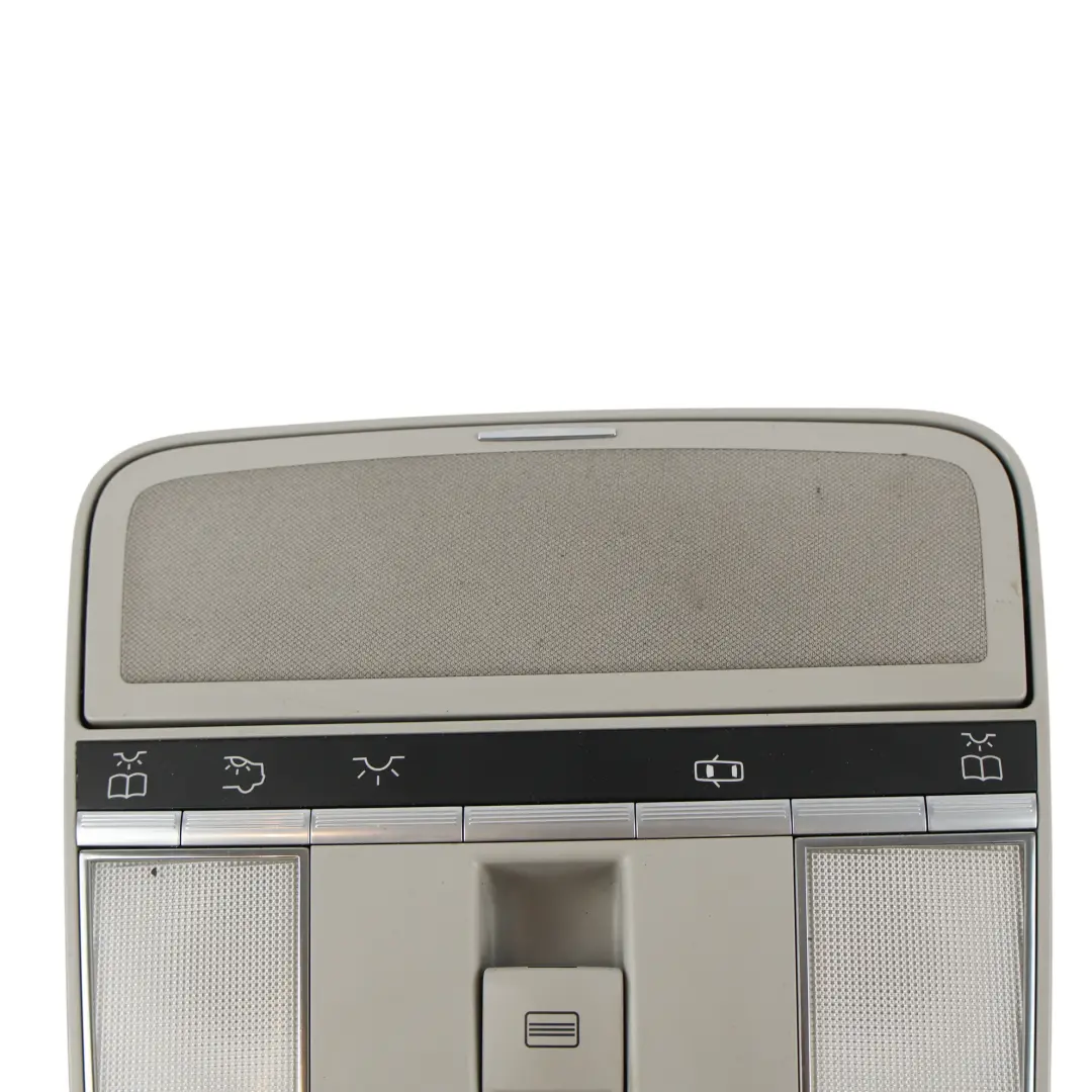 W216 Luce Tetto Lampada Lettura Anteriore Interruttore per Mercedes W221 con numero di parte A2168705526 Mercedes W221 W216 Luce Tetto Lampada Lettura Anteriore Interruttore - SKU A2168705526-1 - Numero di parte A2168705526