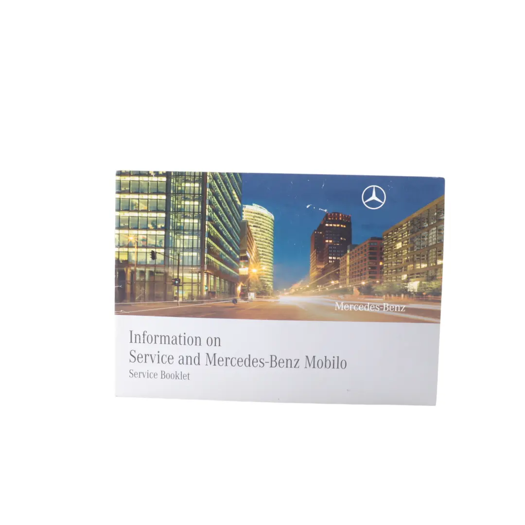 Mercedes C219 Owner's Handbook Service Booklet Instructions Pouch Case Wallet - SKU A2195842683 - Part number A2195842683
