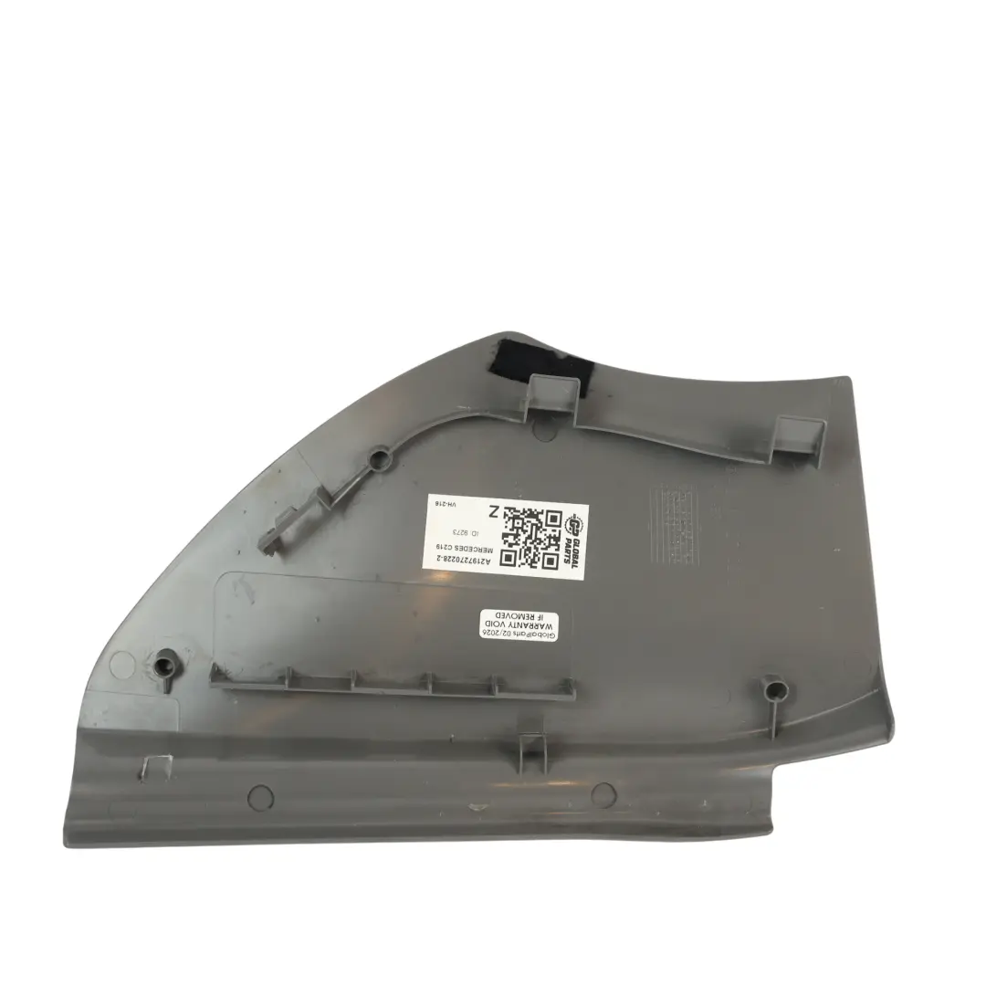 W219 Door Card Panel Front Right O/S Trim Cover Grey to Mercedes CLS with Part number A2197270228 Mercedes CLS W219 Door Card Panel Front Right O/S Trim Cover Grey - SKU A2197270228-2 - Part number A2197270228